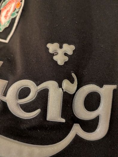 Liverpool 2002 away football jersey shirt large mens Reebok