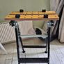 HBM Machines Heavy-Duty Adjustable Portable Workbench Image 4