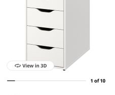 IKEA ALEX Drawer unit