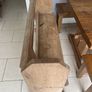 solid wood bench Image 3