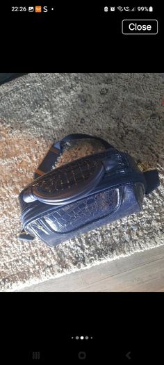 Navy hardcase travel bag