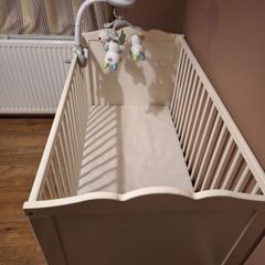 Ikea Cot and Mobile
