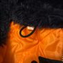 Vintage Mod Snorkel Parka Jacket - Heavy Duty Navy / Orange Quilted Lining (Made in England) Image 7