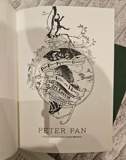 Peter Pan Conversation Tree Press Limited Edition 1 of only 500 produced, Illustrated and signed by the Artist