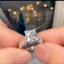 Sterling Silver Solitaire Ring Image 2