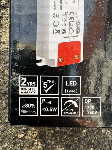 Robus Vegas 12V LED Driver 15W