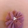 Flower and Pearl brooch/hair clip Image 3