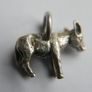 Vintage 925 Sterling Silver  Donkey  Charm 2,1g Image 6