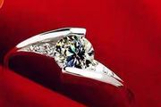 Women's silver ring