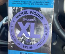 D'addario 11 s 25 set