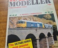 Rare Find: Vintage Railway Modeller December 1983.