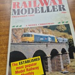 Rare Find: Vintage Railway Modeller December 1983.