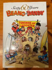 Comic:'The Beano and The Dandy.Funshine and Laughter.Sixty 60 years'