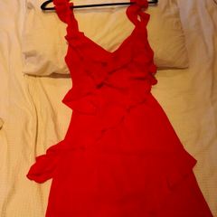Red dress