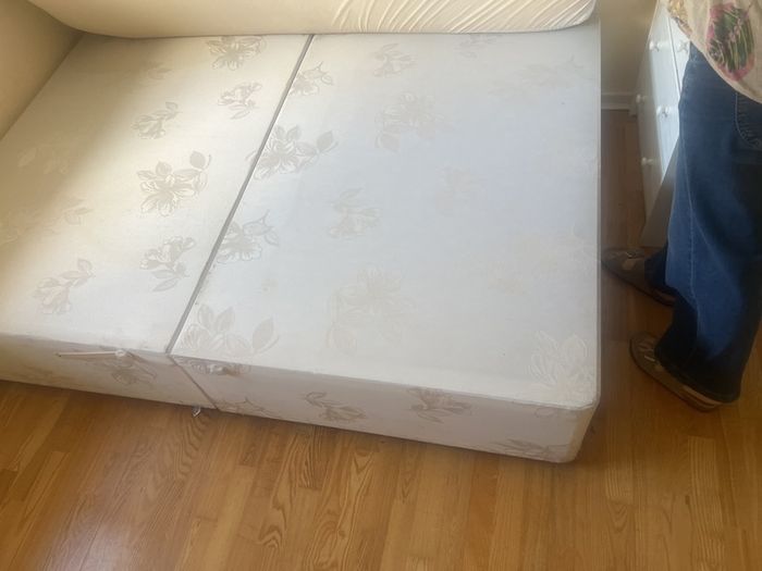 double bed base and matress