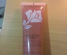lancome rose sugar scrub