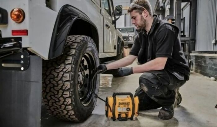 DeWALT 18V XR Cordless Brushless Triple Source Inflator Air Pump Compressor. DeWALT 18V XR Cordless Brushless Impact Wrench 1/2 Inch Drive. DeWalt 18V XR Cordless Brushless Chainsaw Pruning Saw
