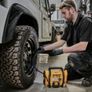 DeWALT 18V XR Cordless Brushless Triple Source Inflator Air Pump Compressor. DeWALT 18V XR Cordless Brushless Impact Wrench 1/2 Inch Drive. DeWalt 18V XR Cordless Brushless Chainsaw Pruning Saw Image 5