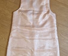 H&M Pink Satin Mini Dress - M - NEW