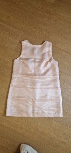 H&M Pink Satin Mini Dress - M - NEW