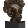 Horses Head (30cm) - Bronze, Marble, Signed Image 3