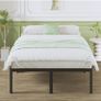 High Super King Bed Frame 6ft with Rounded Corner Legs, Heavy Duty Metal Super King Size Bed 180x200cm, Super King Size Bed 46 cm High, Noise Free, Easy Assembly Image 8