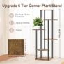 NEW SALE | 6 Tier Tall Plant Stands Corner Indoor, 116cm Large Metal Flower Pots Shelf for Multiple Plants, Tiered Plant Holder Display Rack for Garden Patio Office Living Room Image 2