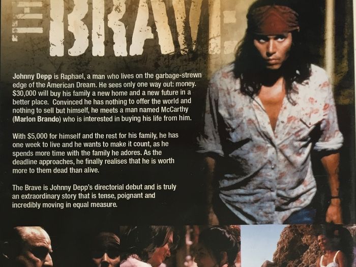 The Brave (Johnny Depp Film) [1997] Marlon Brando, Johnny Depp, Marshall Bell, Frederic Forrest & Elpidia Carrillo [Movie DVD]