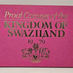 Kingdom of Swaziland 1979 Proof Coin Set in Original Holder