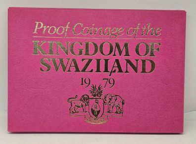 Kingdom of Swaziland 1979 Proof Coin Set in Original Holder