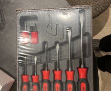 Unopened snap on tool