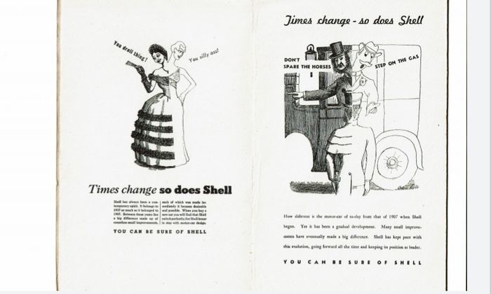 SHELL OIL 1937 pamphlet illustrated by Brian Robb