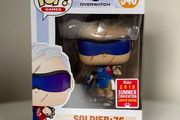 Funko Overwatch POP! Games Soldier:76 2018 Summer Convention Limited Edition Vinyl Figure #346