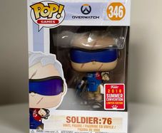 Funko Overwatch POP! Games Soldier:76 2018 Summer Convention Limited Edition Vinyl Figure #346