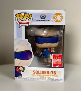 Funko Overwatch POP! Games Soldier:76 2018 Summer Convention Limited Edition Vinyl Figure #346