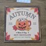 Wooden Sign for coffee station corner - Halloween Autumn Pumpkin Hot Chocolate - 2D Image 2
