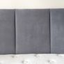 Double-size bed and headboard Image 3