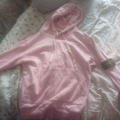 stone island pink hoodie