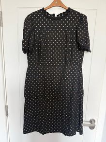 Hobbs Bronze and Black Dress Size 16