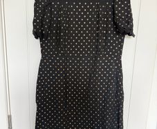 Hobbs Bronze and Black Dress Size 16