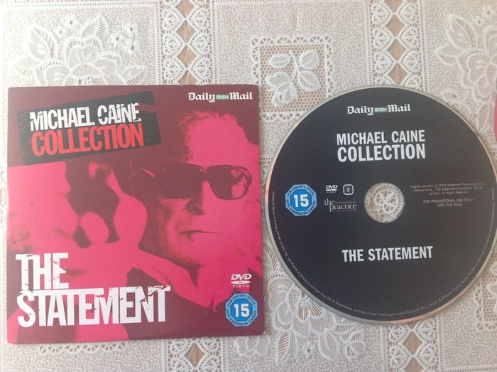 The Statement.  Michael Caine DVD.