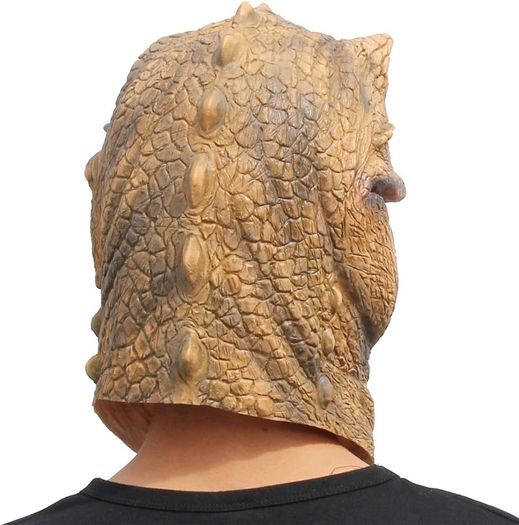 Dinosaur Mask T-rex Head Latex Realistic Animal Full Head Mask for Halloween Costume Party Carnival Cosplay
