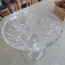 Vintage Galway Irish Crystal Fluted Footed Fruit Bowl Image 3