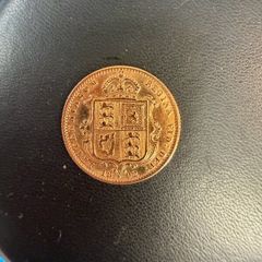 I/2 Sovereign shield back 1892