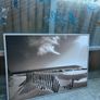 Black and white beach picture painting frame Image 2