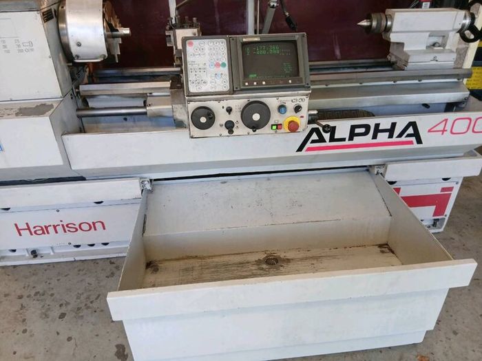 Harrison alpha 400 lathe