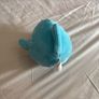 LankyBox Shark Plush Blue Stuffed Animal Toy 7" Embroidered Round 2023 Image 2