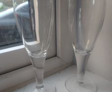 Luminarc france champagne glasses never used