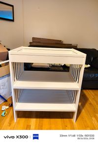baby changing table