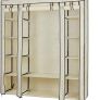 Canvas Fabric Wardrobe MAXI 175 x 150 x 45 cm with Hanging Rail - FREE DELIVERY NATIONWIDE Image 8